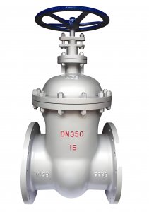 蒸汽管道電動閘閥DN350 6.4 MPa火力發電廠